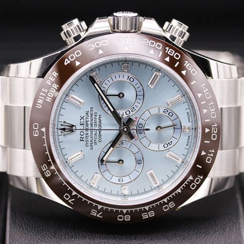 daytona gold blue dial|rolex ice blue daytona price.